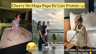 Cherry Ne Maga Papa Ke Liye Protein🤣 #chail #chailtrip #himachalpradesh #vlog #vlogs #trending 