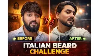 Italian Beard Challenge: Maine apna pura look badal diya! 🔥
