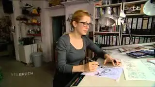 Kurzbesuch bei Comiczeichnerin Naomi Fearn - Zuckerfisch