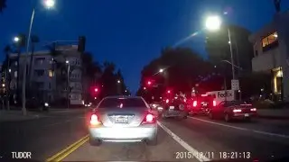 G1W-C dashcam sample video, dusk