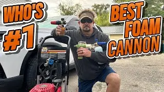 Best Foam Cannon?  Who&rsquo;s #1     #powerwashing #foamblaster #foamcannon