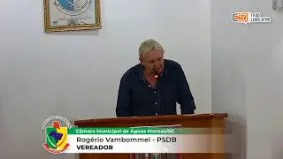36&ordf; Sess&atilde;o Ordin&aacute;ria da C&acirc;mara Municipal de &Aacute;guas Mornas