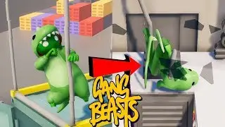 BREAKING THE GAME AGAIN! Gang Beasts With Friends
