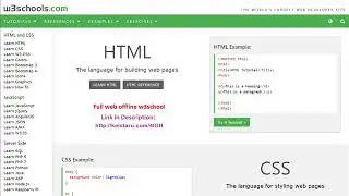 w3schools offline version full website free download 2019