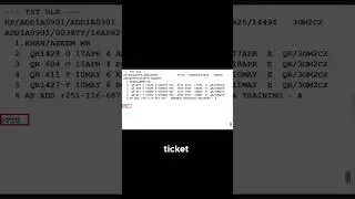 Partial Ticket Reissue in Amadeus | PART7OF8