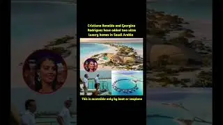 Cristiano Ronaldo Buys Ultra-Luxury Homes on a Private Island 🏝️👑 #youtubeshorts #ronaldo #news