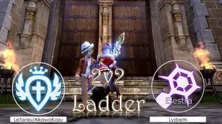Dragon Nest SEA - 2v2 Ladder w/ Letanks (Guardian) & Lyzbeth (Elestra) ~!
