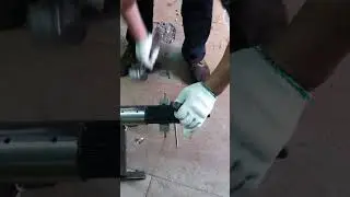 Maintenance of the air inflation shaft
