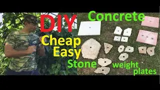 DIY concrete and stone weights!