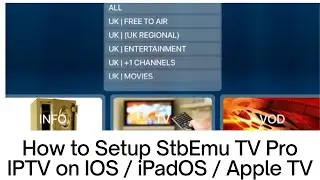 How to Setup StbEmu TV Pro IPTV on IOS / iPadOS / AppleTV
