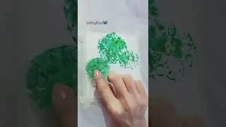 painting with pop it🤗🌳✨️#viral #painting #shorts #youtubeshorts