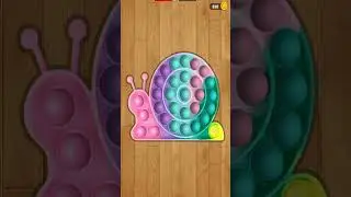 Crawling Snail 🐌 || relaxing sound #popit #satisfying #fidgettoys #meditation #games