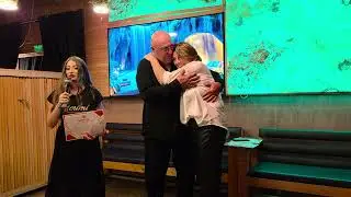Grigore și Simona Varlam (Bebe Cotimanis și Carmen Tănase) la reuniunea LACRIMI DE IUBIRE 20 DE ANI
