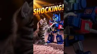 &ldquo;When curiosity meets technology &mdash; even the tiniest hero can find magic in metal.&rdquo; 🐾✨🤖#shorts