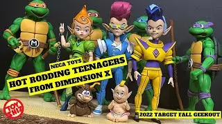 2022 THE NEUTRINOS Даск, Кала и Зак | Эксклюзивный мультфильм Target TMNT | Игрушки NECA