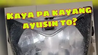 How to restore your old motorcycle and car headlight lense.