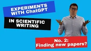 Can AI Take Over the Literature Search?  Testing ChatGPT's Scientific Discovery Powers!