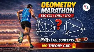 Target SSCCGL 2026 | Geometry Marathon P-3 | Advance Math #ssccgl2026 #testpreparation