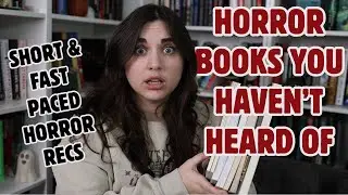 underrated horror books to read immediately 📚 short, fast paced horror book recs for realmathon