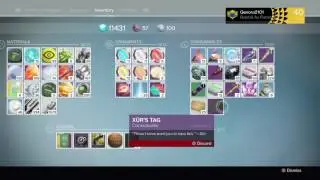Xur's Tag Exotics