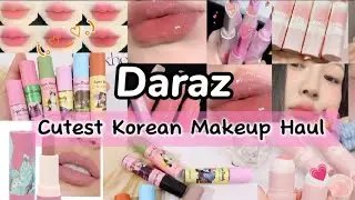 Viral Korean Makeup Haul 🛍️| Daraz 