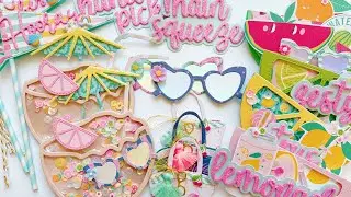 Summertime Embellishments featuring KSCraft June 2023 Release