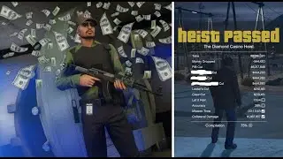 GTA 5 Online The Diamond Casino Heist DLC #1 (Aggressive approach)