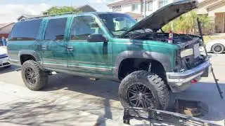 89-98 Chevy K1500 OBS Transmission Cooler upgrade