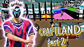 Craftland Parkour Map Part 2 ⚡ Level Complete Hoga Ya Nahi? Day 27!