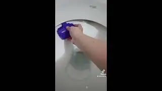 Easy way Using toilet rim block #shorts#
