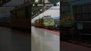 🟢 WAG-9HC Valsad shed 🟢 | Indian railway #shorts #railway #train #india #railfan