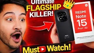 Redmi Note 15 Pro Plus Unboxing & First Look ⚡-The Ultimate Flagship killer Smartphone 