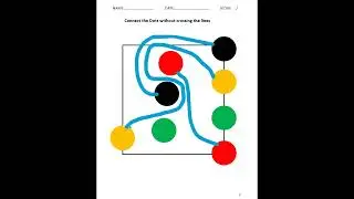 Connect Dots of The Same Color Without Crossing Lines Game