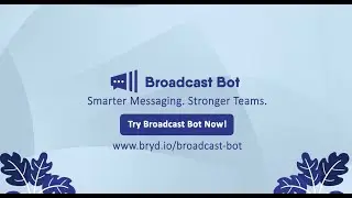 Broadcast Bot for Slack &ndash; Smarter Messaging with Targeting, Read Tracking & Scheduling