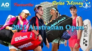 2025 Australian Open: Women Single's Prize Money Breakdown and Top Favorites to win.