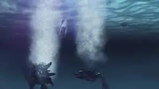 FINAL FANTASY X battle with Sin