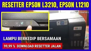 Epson L3210 Lampu Berkedip Bersamaan Cara Reset Printer epson l3210