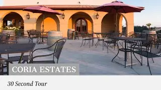 30 Second Winery Tour - Coria Estates Winery, Salem OR (Willamette Valley)