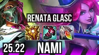 RENATA GLASC & Jhin vs NAMI & Caitlyn (SUP) | EUW Master | 25.22