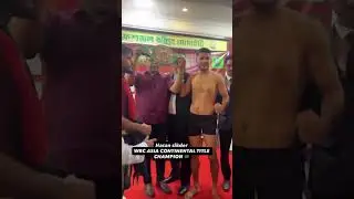 @hasansikderd  is the new @wbcasiaofficial continental lightweight champion #bangladesh #igreach