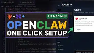 СУПЕР OpenClaw (НАСТРОЙКА В ОДИН КЛИК): Прощай, Mac Mini! Это СУПЕРДОСТУПНЫЙ вариант OpenClaw.