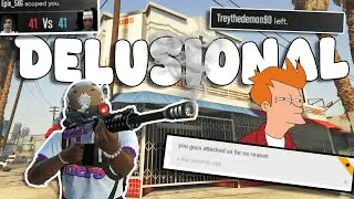 The Most DELUSIONAL Tryhards I've EVER Met...💔 | GTA Online