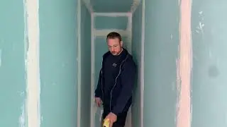 Acabado pared escalera