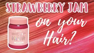 Lime Crime STRAWBERRY JAM | Hair Level Swatches