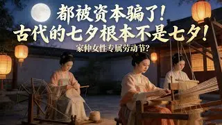 都被资本骗了！古代的七夕根本不是七夕！而是女性的专属劳动节！