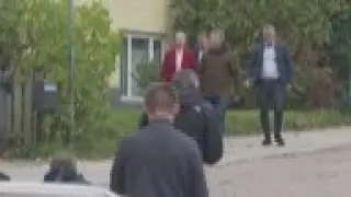 Danish PM votes in national election