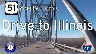 US Highway 51 - Wickliffe - Illinois State Line - Kentucky | Drive America's Highways 🚙
