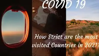 Most visited countries in 2021 -  COVID 19 Stringency Index