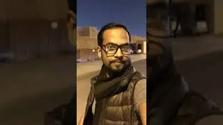 Walk on the Qatar street