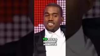 From high top fades to DIY haircuts #kanyewest #shorts